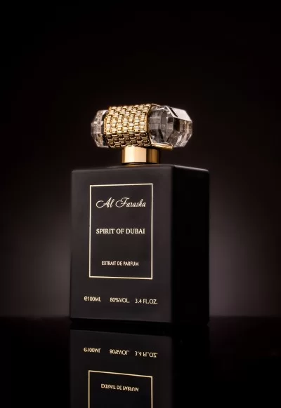 Spirit of Dubai Perfume – an exotic Arabic fragrance that captivates the senses.